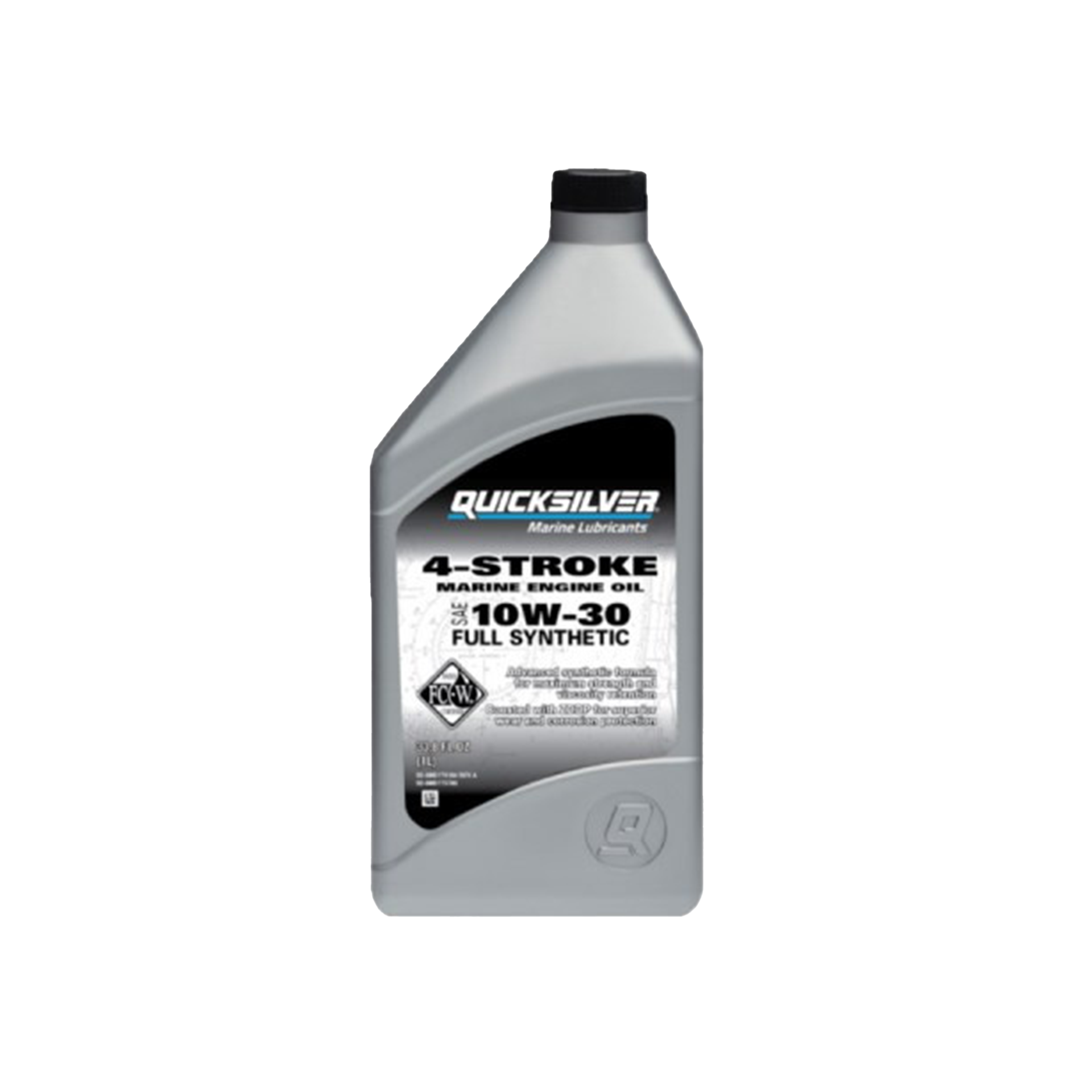 Масло моторное Quicksilver 10W30 синтетическое 4Т 1л