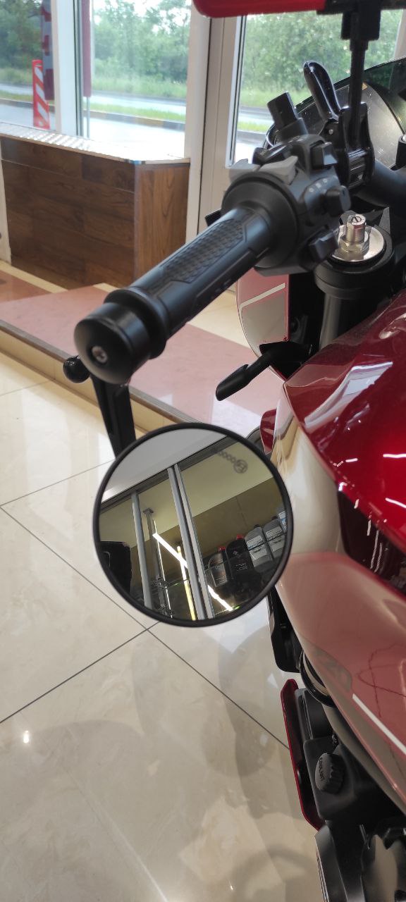 Зеркало заднего вида (крепление на руль)