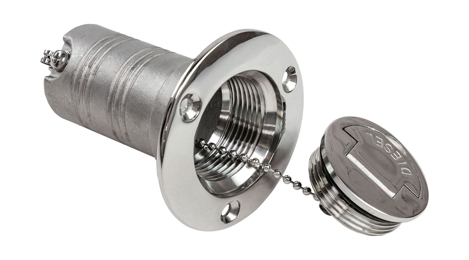 Горловина заливная для дизтоплива 38 мм, Marine Rocket