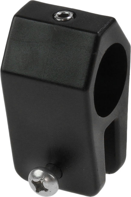 Кронштейн скользящий для рамы тента 7/8" (22,2 мм), пластиковый черный