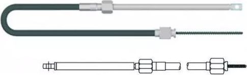 Трос рулевого управления M47-14FT, Marine Rocket