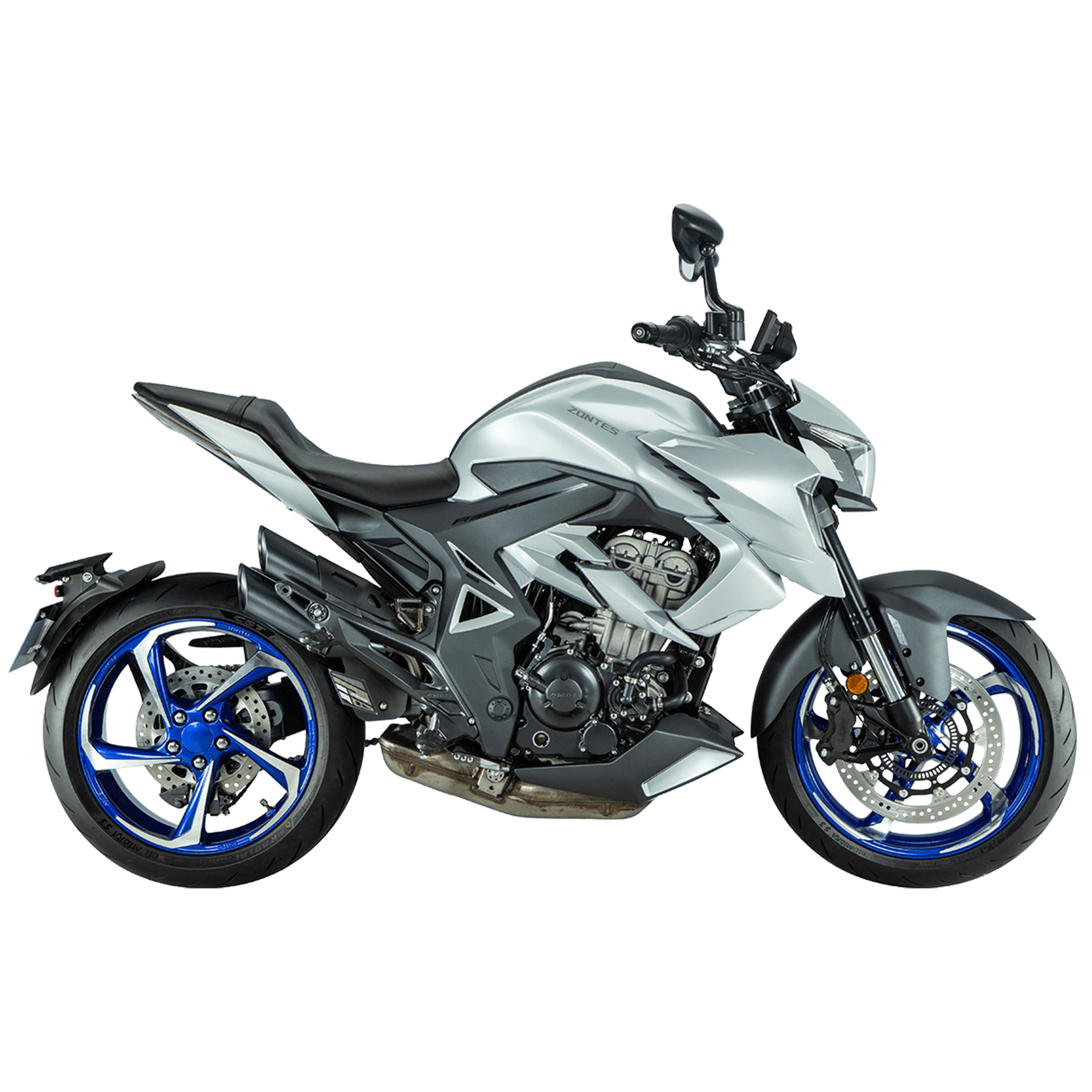 Мотоцикл Zontes ZT350-R1 серебристый