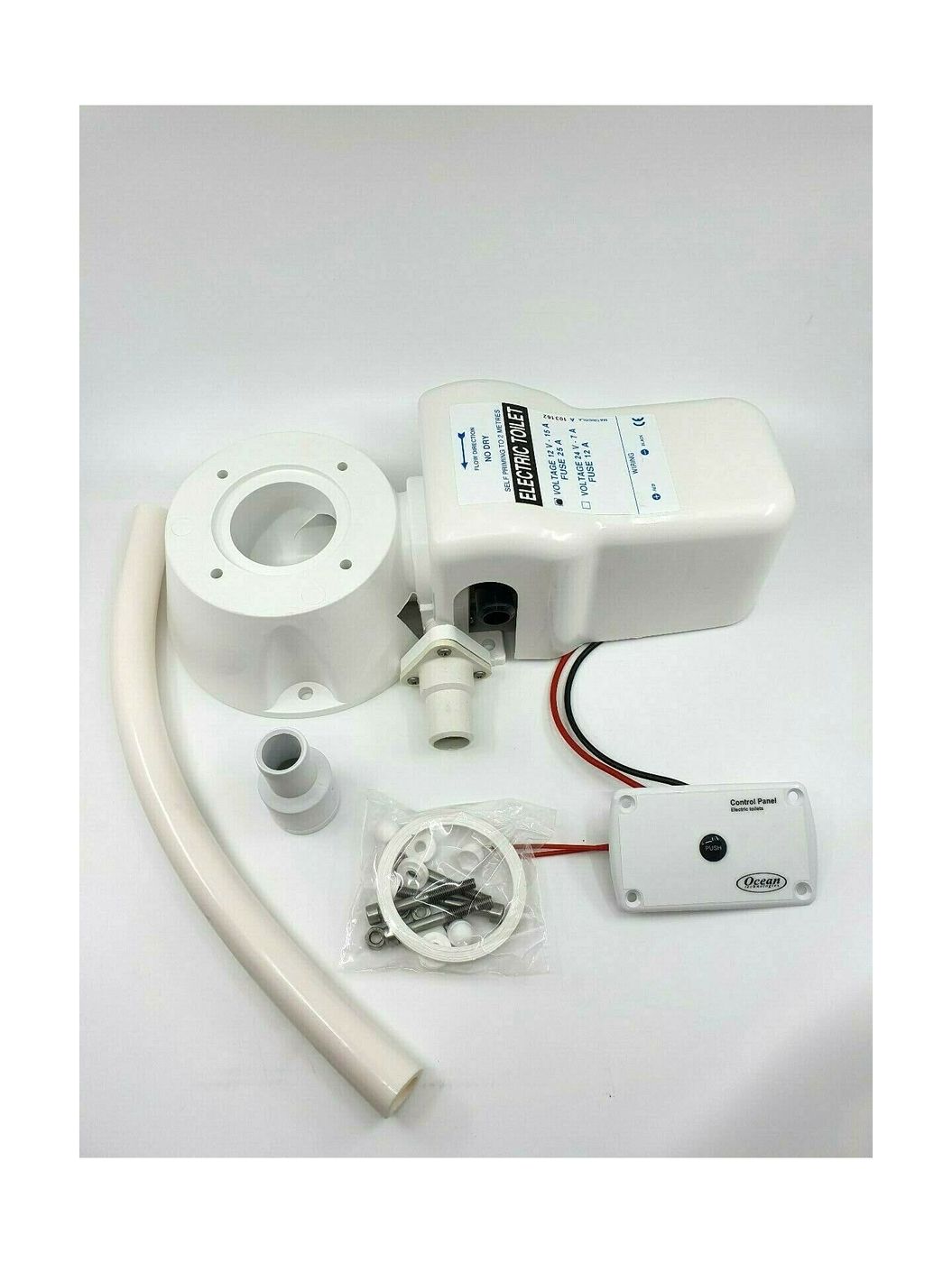 Комплект для переделки ручного унитаза в электрический, 12 В