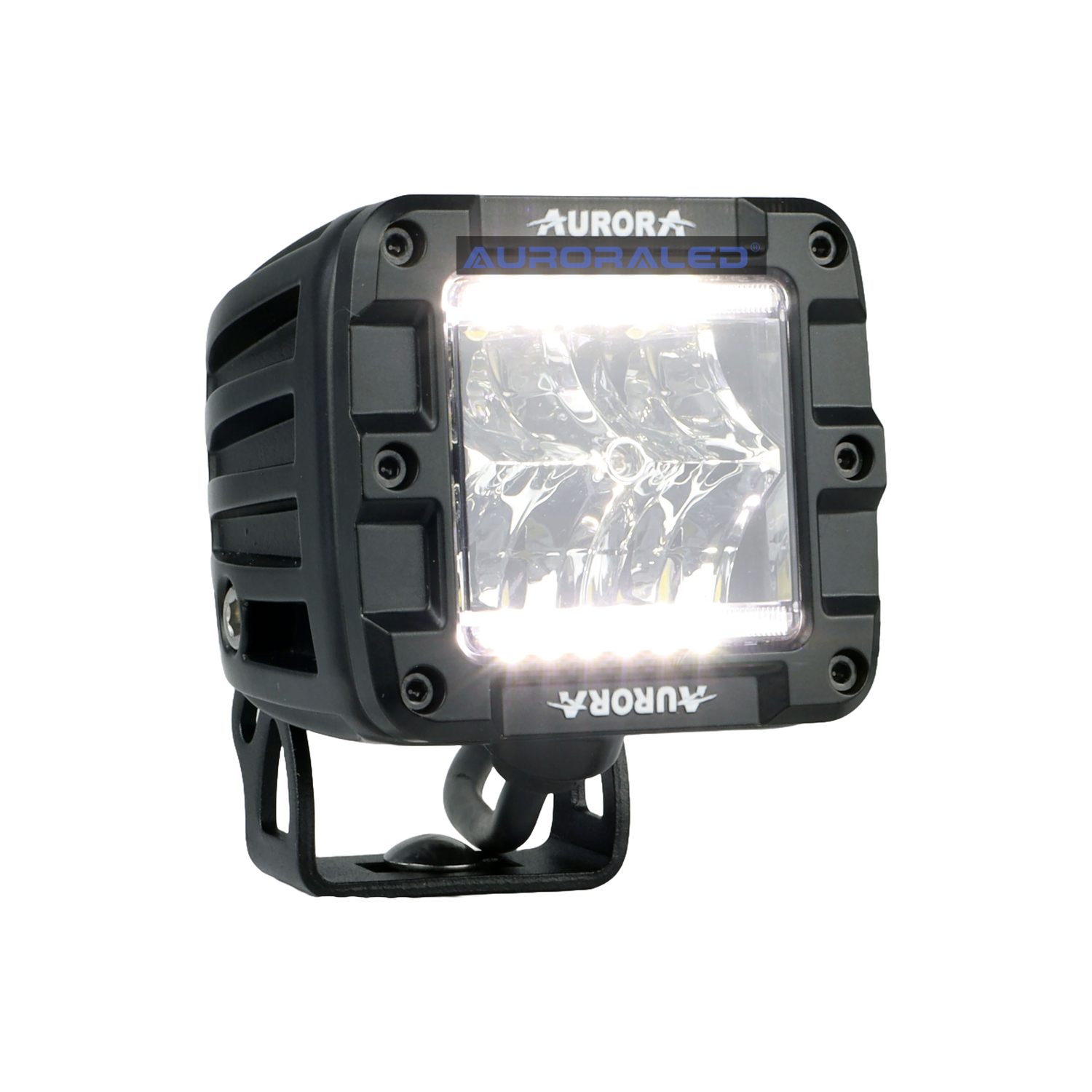 Комплект фар 2" Aurora комбинированного белого света ALO-2-R9T3-W