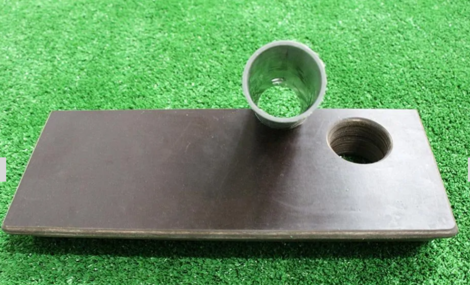 Универсальный крепежный блок под спиннинг и эхолот №3 с алюминиевой трубой (УКБ), River Boats