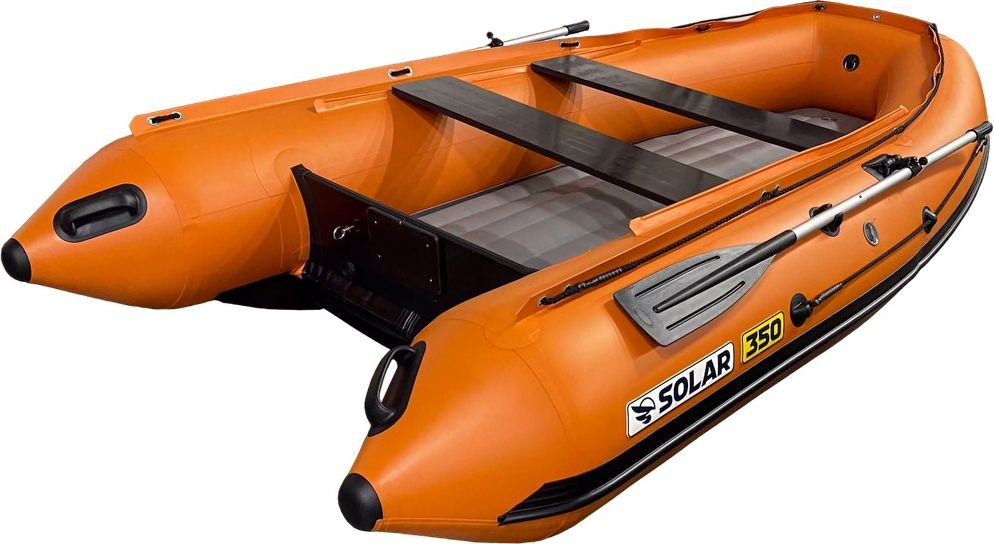 Лодка ПВХ Solar Максима-350 оранжевый