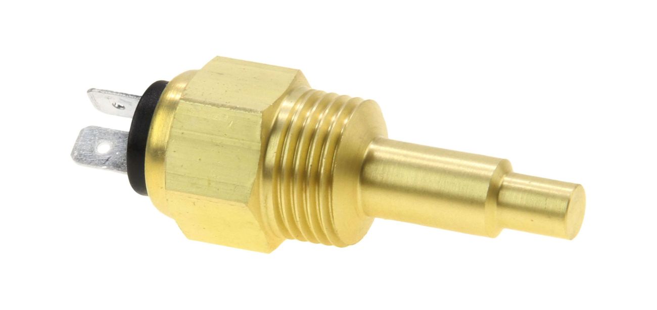 Датчик температуры масла 50-150 гр., сигнализация 120 гр., резьба 1/2-14NPT, Marine Rocket (упаковка