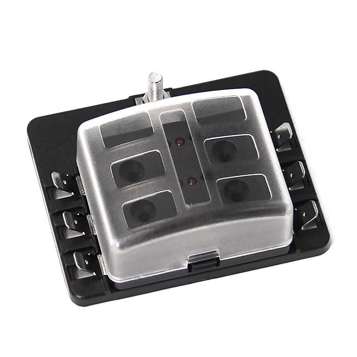 Держатель для шести предохранителей NEKEKE до 32В, 70x85мм