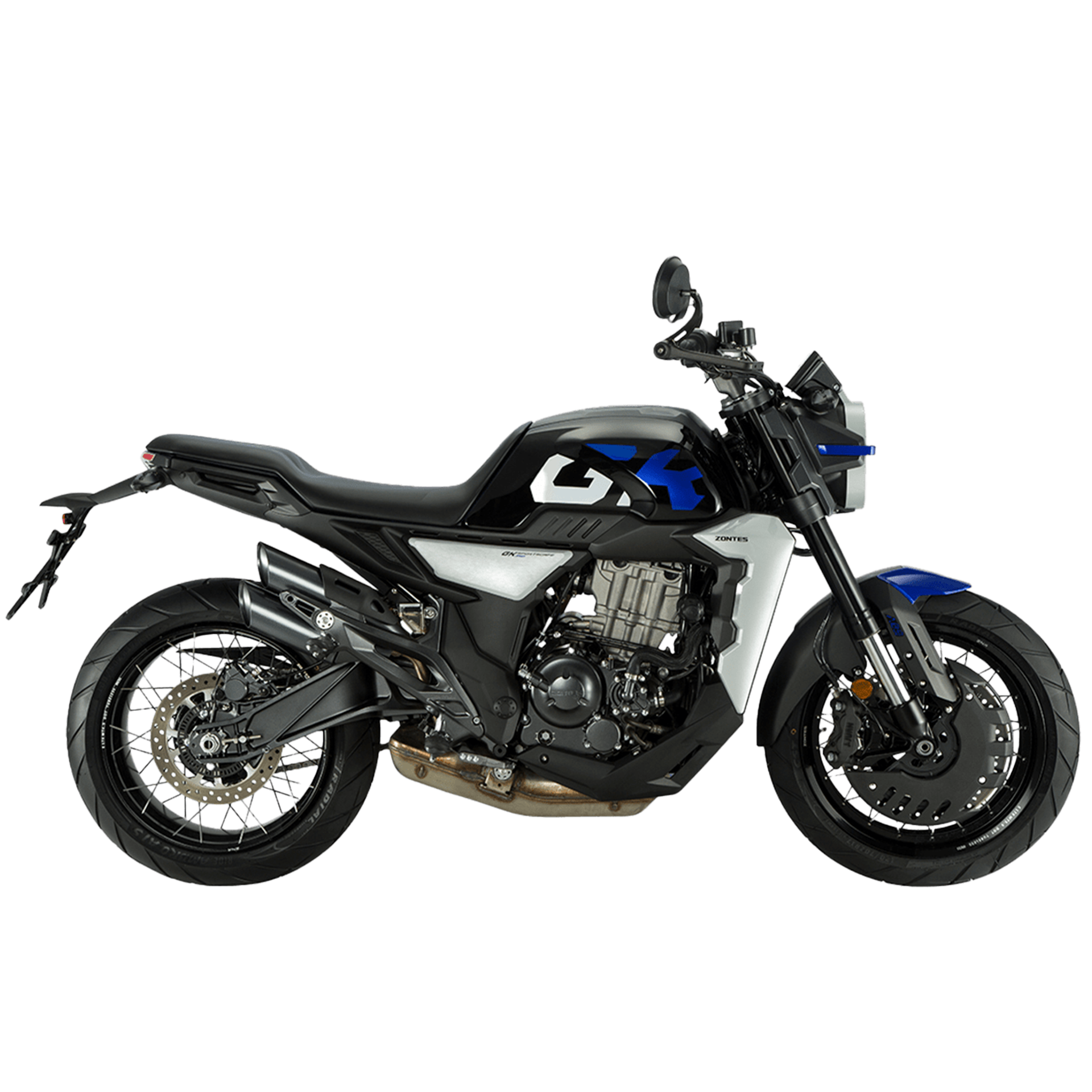 Мотоцикл Zontes ZT350-GK черный/синий