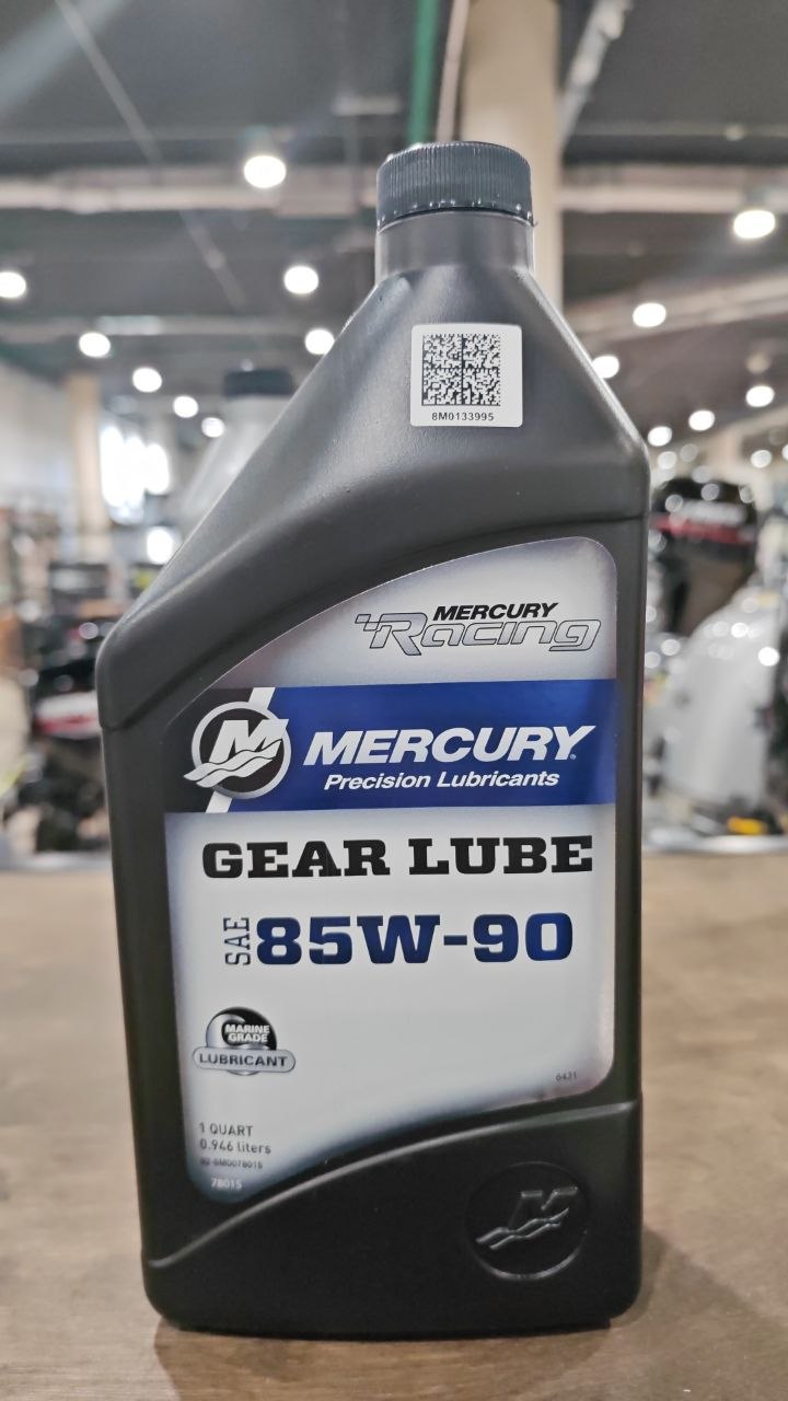 Масло трансмиссионное Quicksilver GEAR LUBE RACING SAE 85W90 (1л)