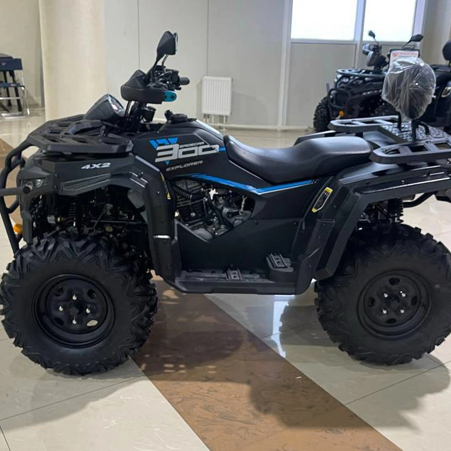 Квадроцикл (комплект для сборки) Explorer 300 EFI 4х2 Черный матовый (RR)