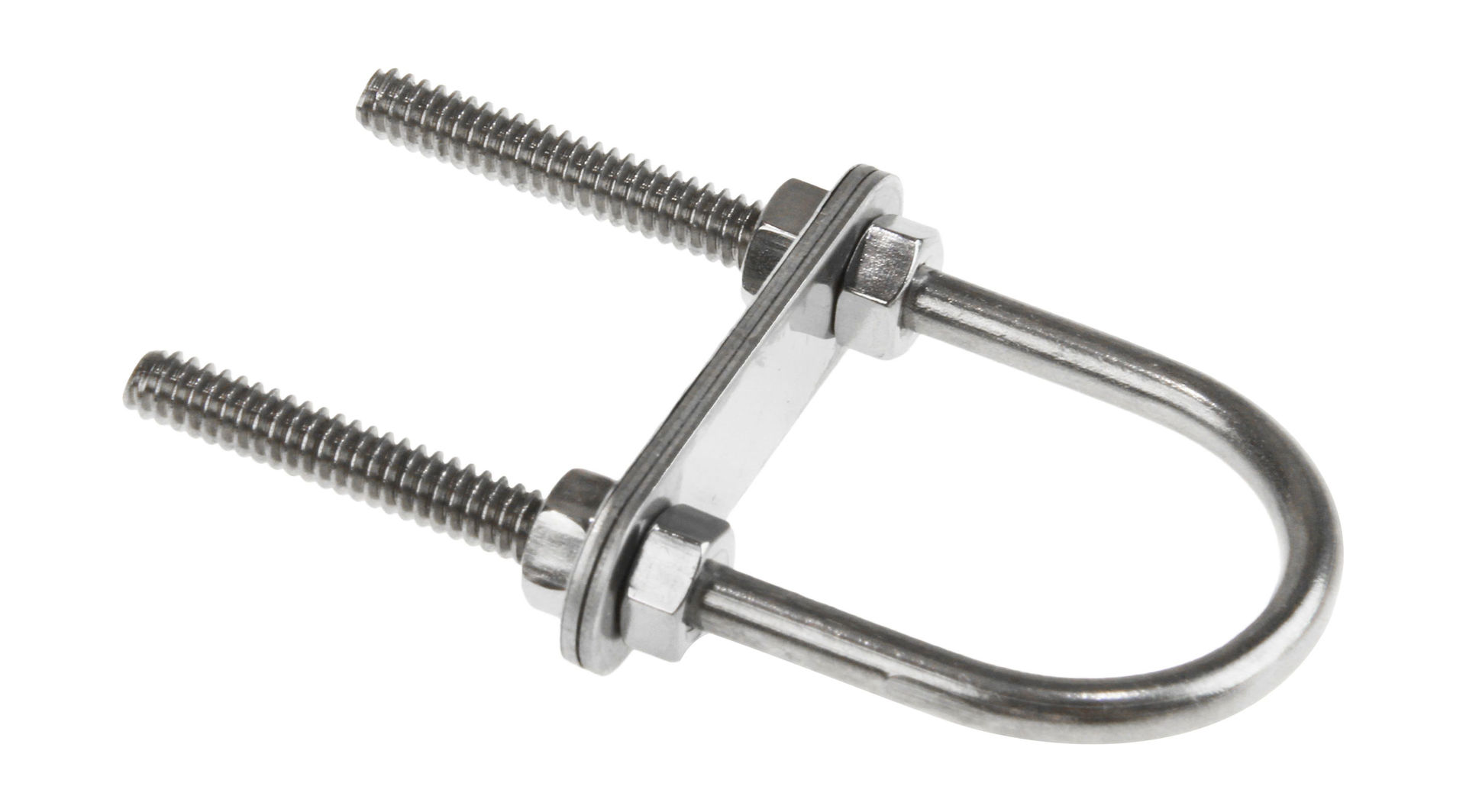 Рым-болт U-образный D4.8 мм, Lрез. 35 мм