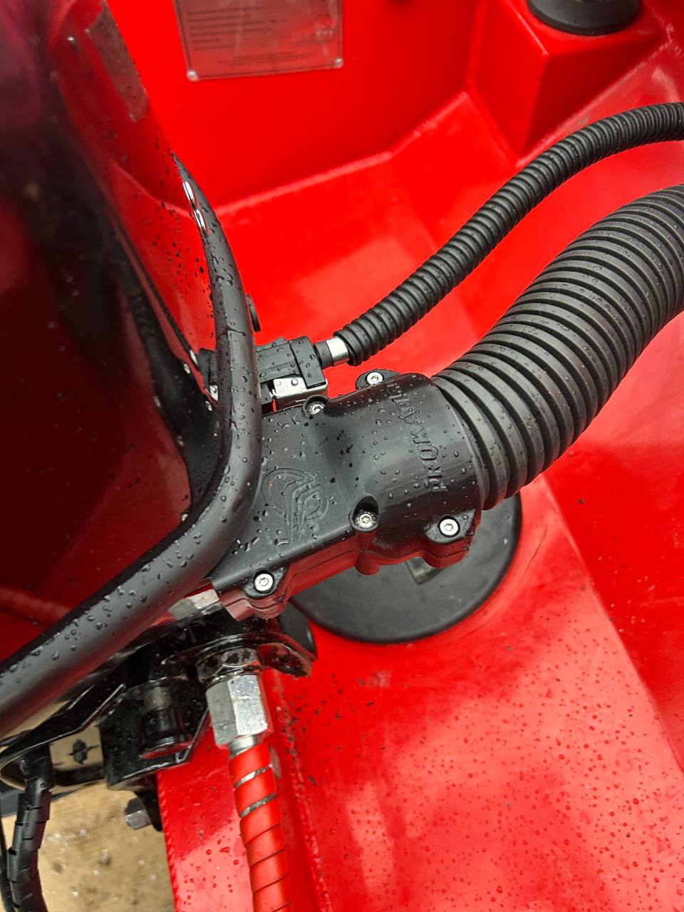 Адаптер для лодочного мотора 40 лс 2т YAMAHA / PARSUN / HIDEA / YAMER ПРЯМОЙ