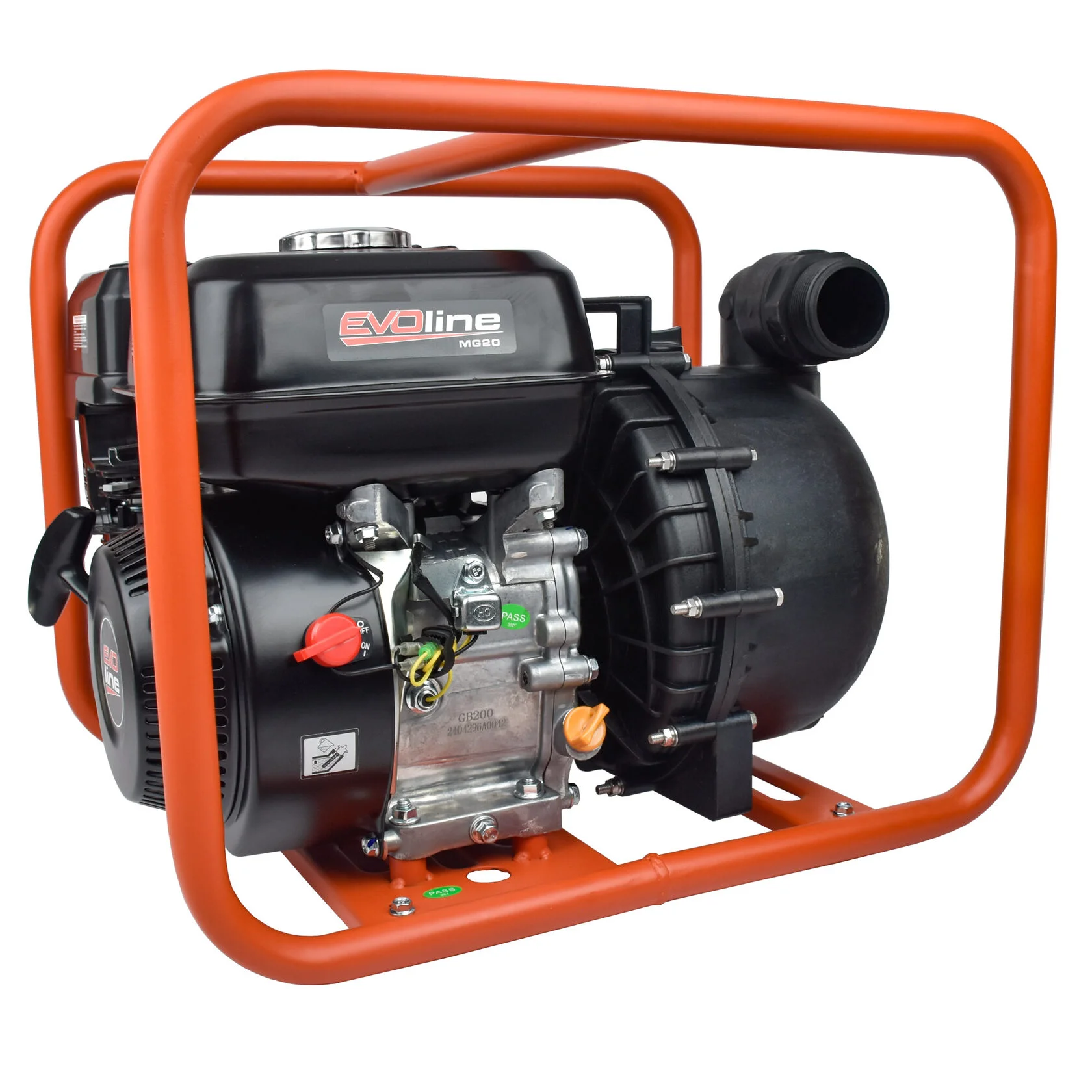 Мотопомпа EVOline MG 20 для соленой воды и химических жидкостей