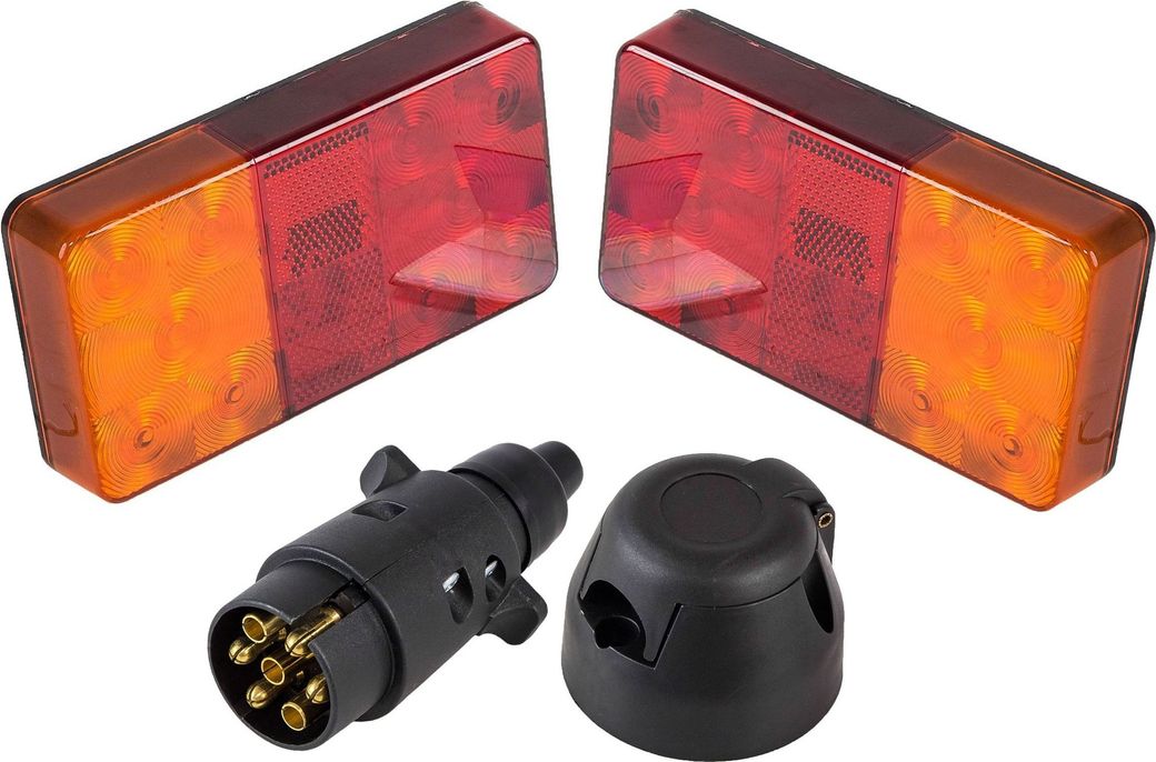 Стоп-сигнал для прицепа c вилкой и розеткой (комплект 87119E2) (упаковка из 5 шт.)