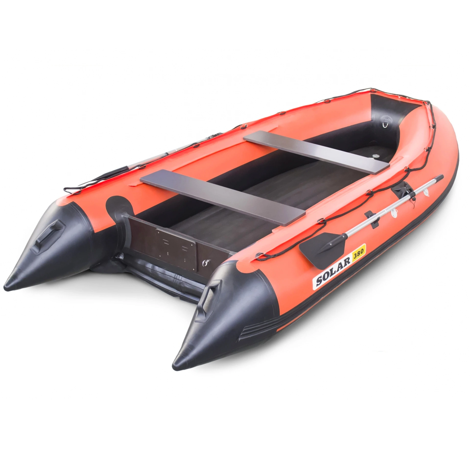 Лодка ПВХ Solar Оптима-380 оранжевый