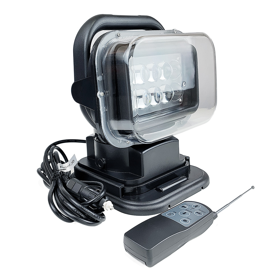 Фара-искатель светодиодная, 10/30 В, 50 Вт черная