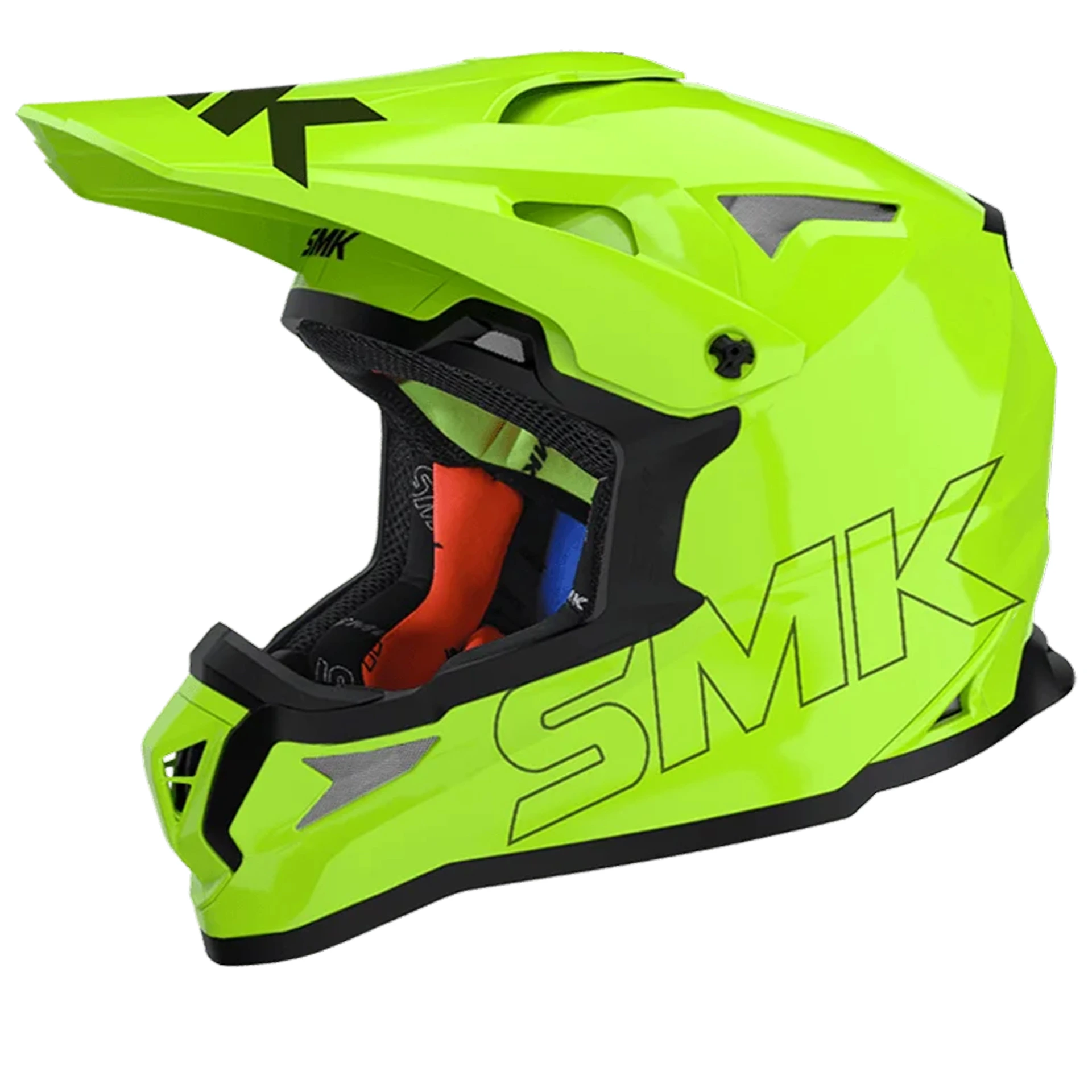 Шлем SMK ALLTERRA, цвет желтый неон (L)