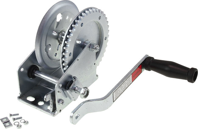 Лебедка для прицепа 1000 lbs (455 кг) с тросом