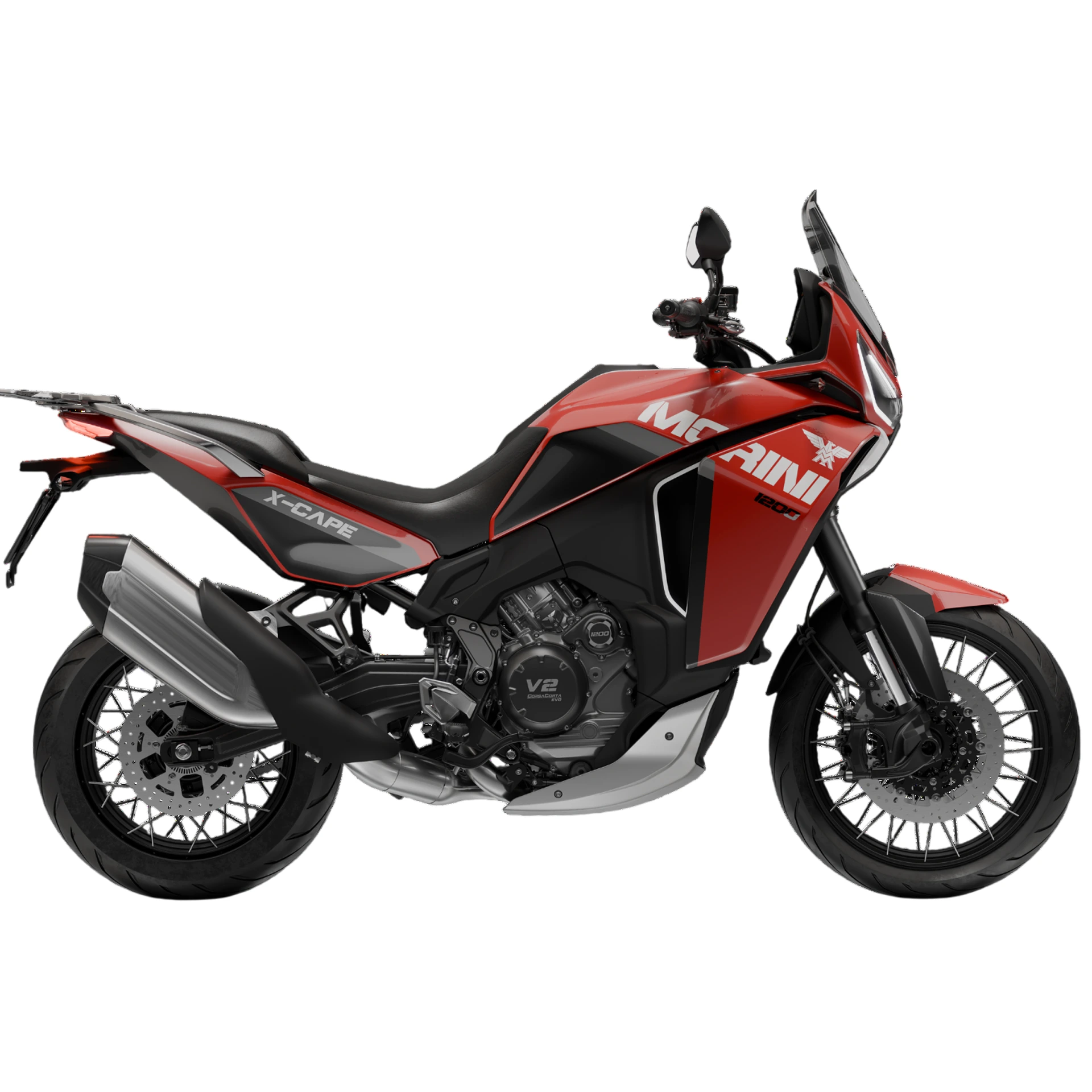 Мотоцикл Moto Morini X-CAPE 1200 красный