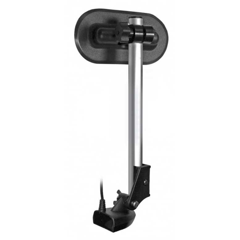 Крепеж датчика эхолота на борт лодки KRL300