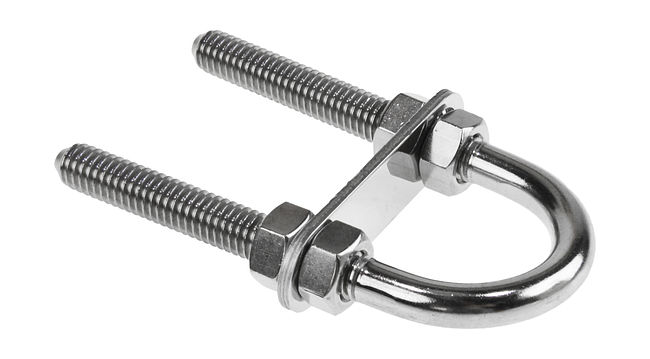 Рым болт U-образный D11 мм, Lрез.76 мм