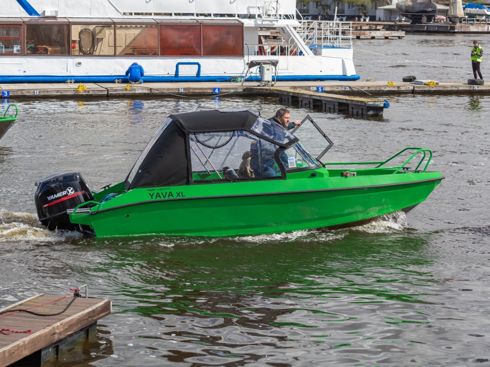 Катер Volzhanka YAVA ХL FISH  c YAMER EF100