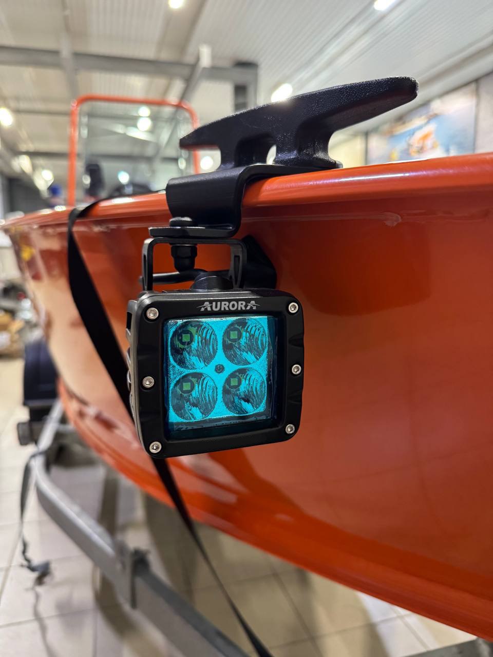 Крепеж носовых фар (к-кт 2шт) Волжанка 42 алюминий, Прокатись.ру