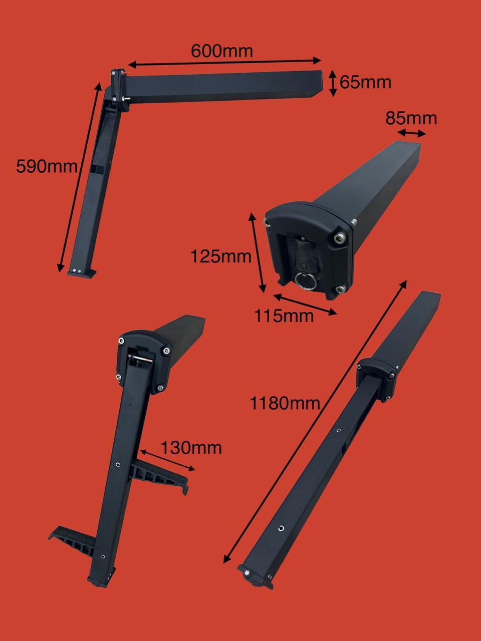 Кормовой интегрированный трап 2 ступени,Texiko_12.24