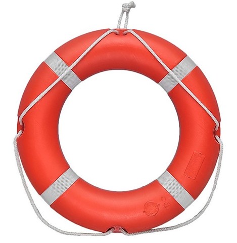 Круг спасательный с сертификатом РМРС (морской) 