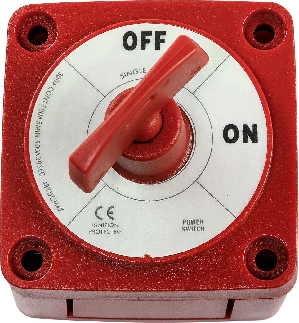 Выключатель массы, 300 A, Marine Rocket