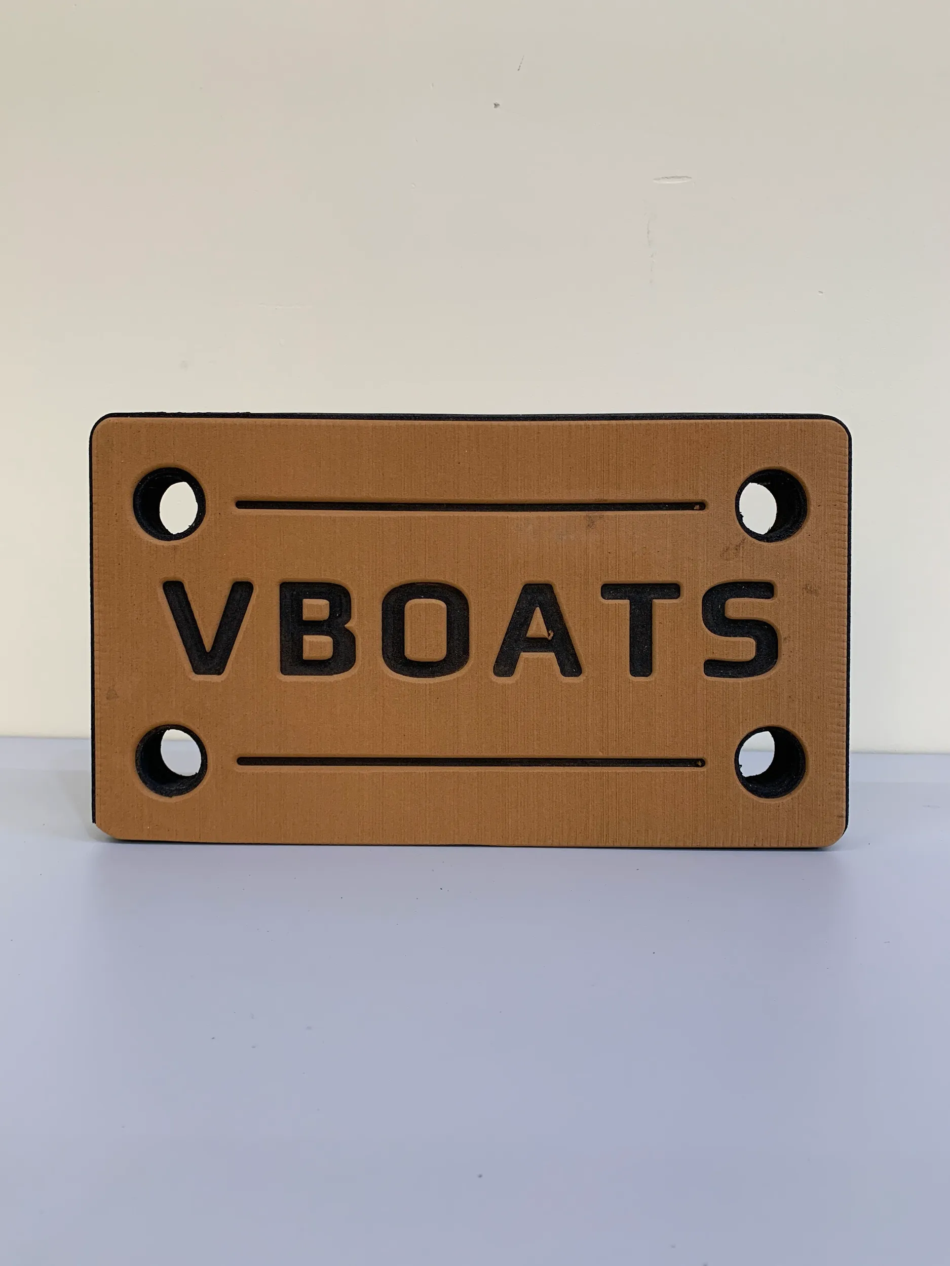 Кранец VBOATS (Цвет коричневый-черный)