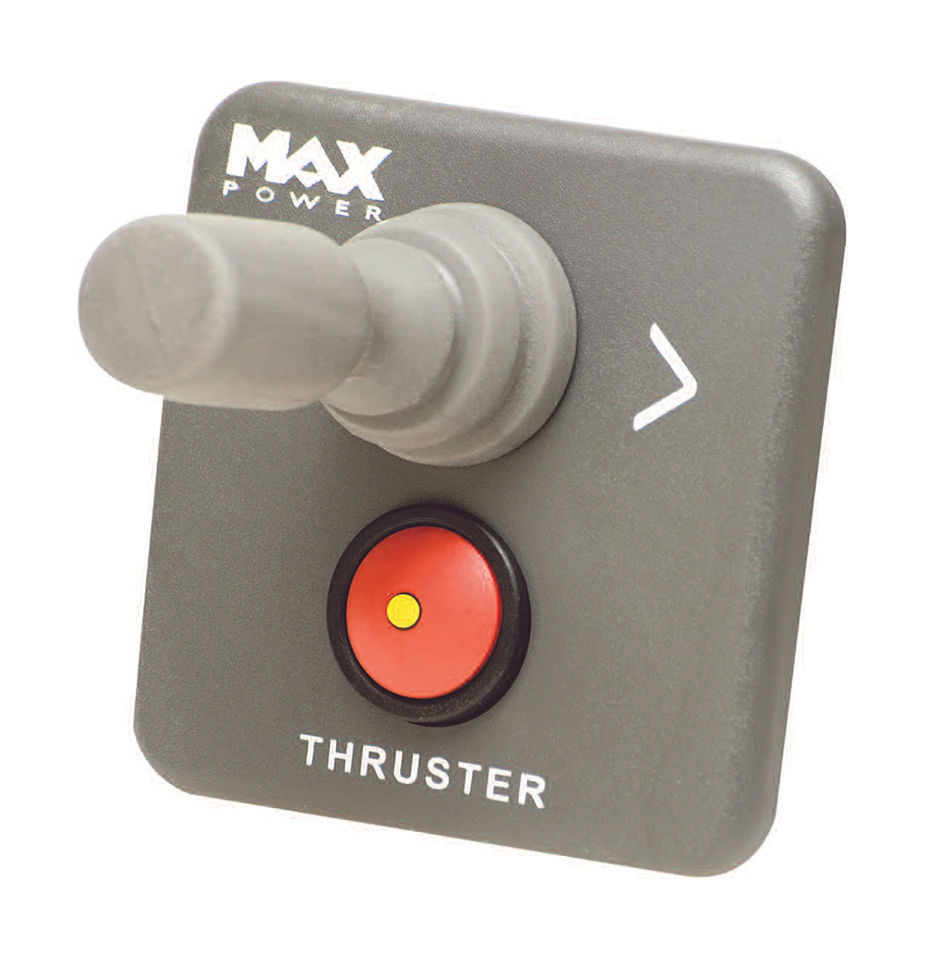 Пульт управления подруливающим устройством Max Power с джойстиком, серый