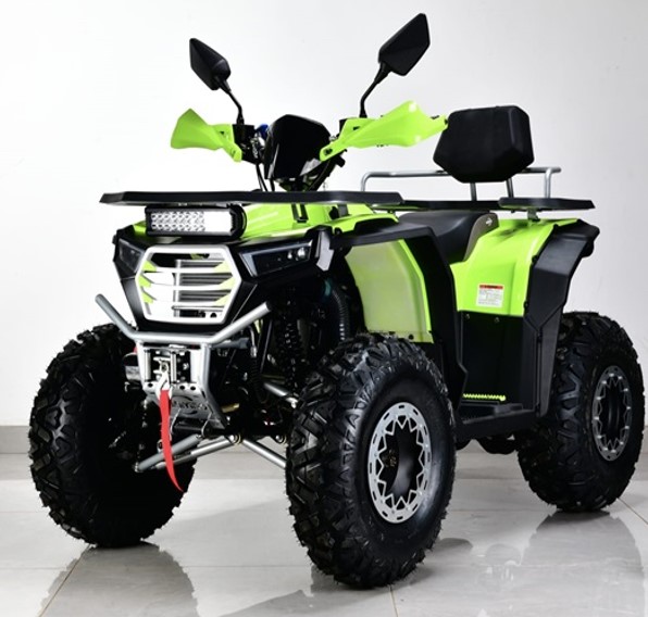 Квадроцикл (комплект для сборки) Apakani HAMMER 200 S черный/зеленый