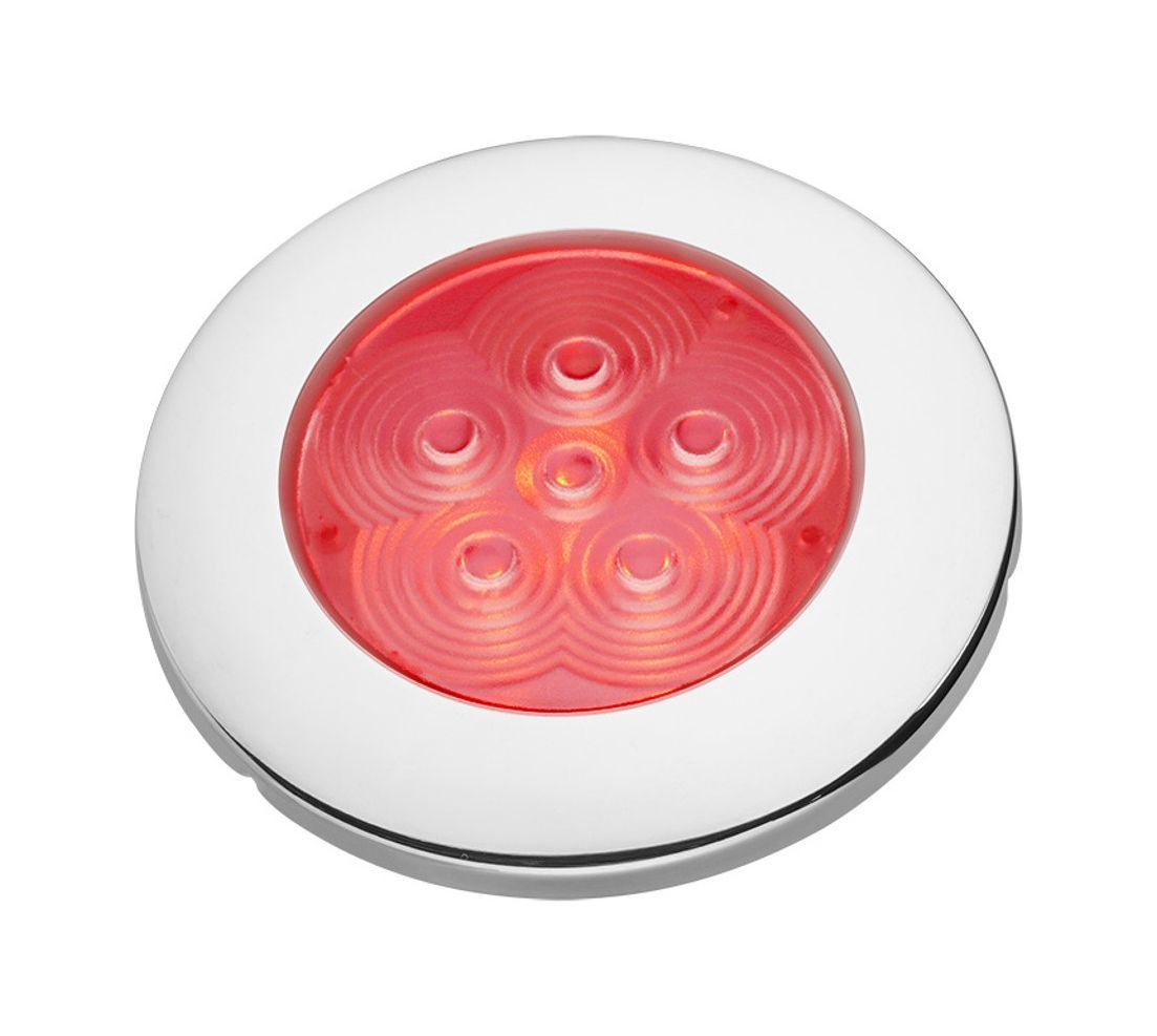 Светильник каютный светодиодный холодный красный свет 12 В, SeaFlo (упаковка из 10 шт.)
