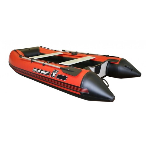 Лодка ПВХ (НДНД) Polar Bird PB-360M Merlin "Кречет" черно-красный