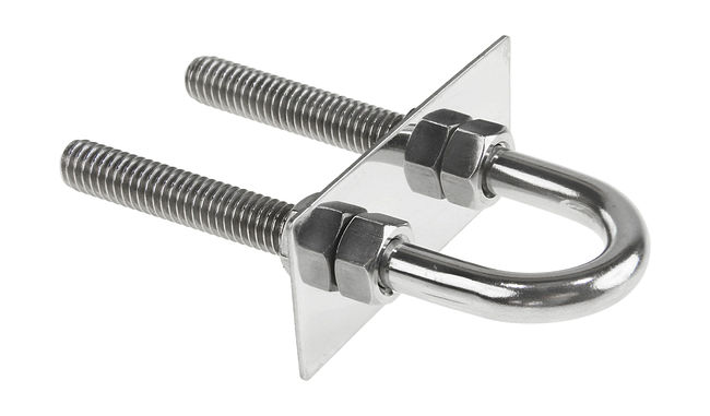 Рым болт U-образный D9.5 мм, Lрез.76 мм