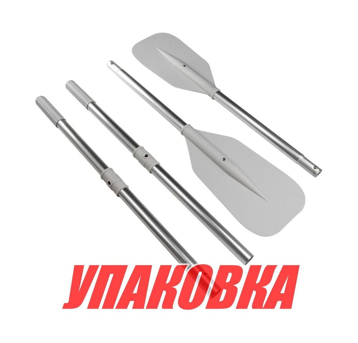 Весло 162 см серое (комплект из двух весел) (упаковка из 7 шт.)