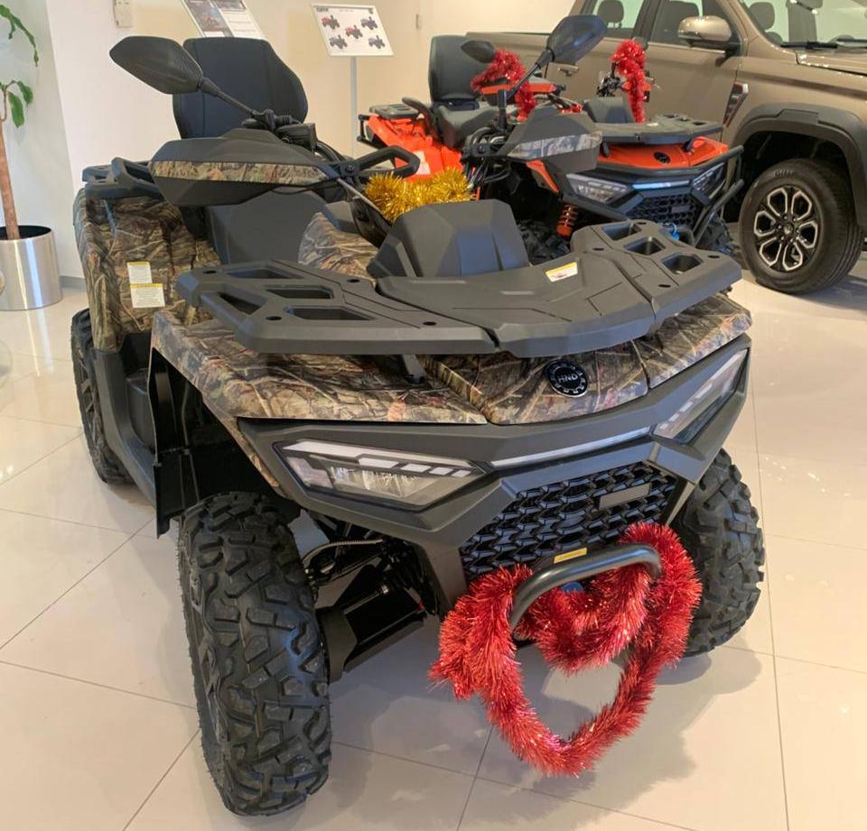 Квадроцикл HND QRX 550 С ПРОБЕГОМ камуфляжный