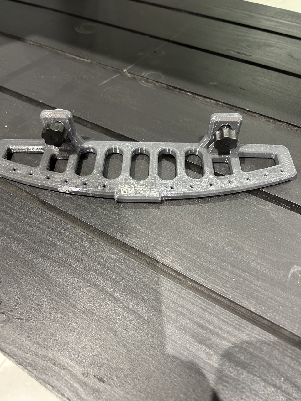 Усиленная площадка, держатель для приманок 270 мм в Т-ПАЗ Прокатись.ру, серая