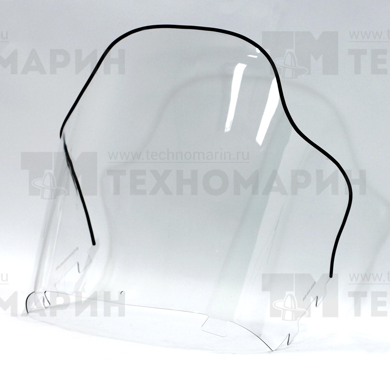 Стекло ветровое Тайга/Буран (стд, 57см, 2мм) 50-44-423