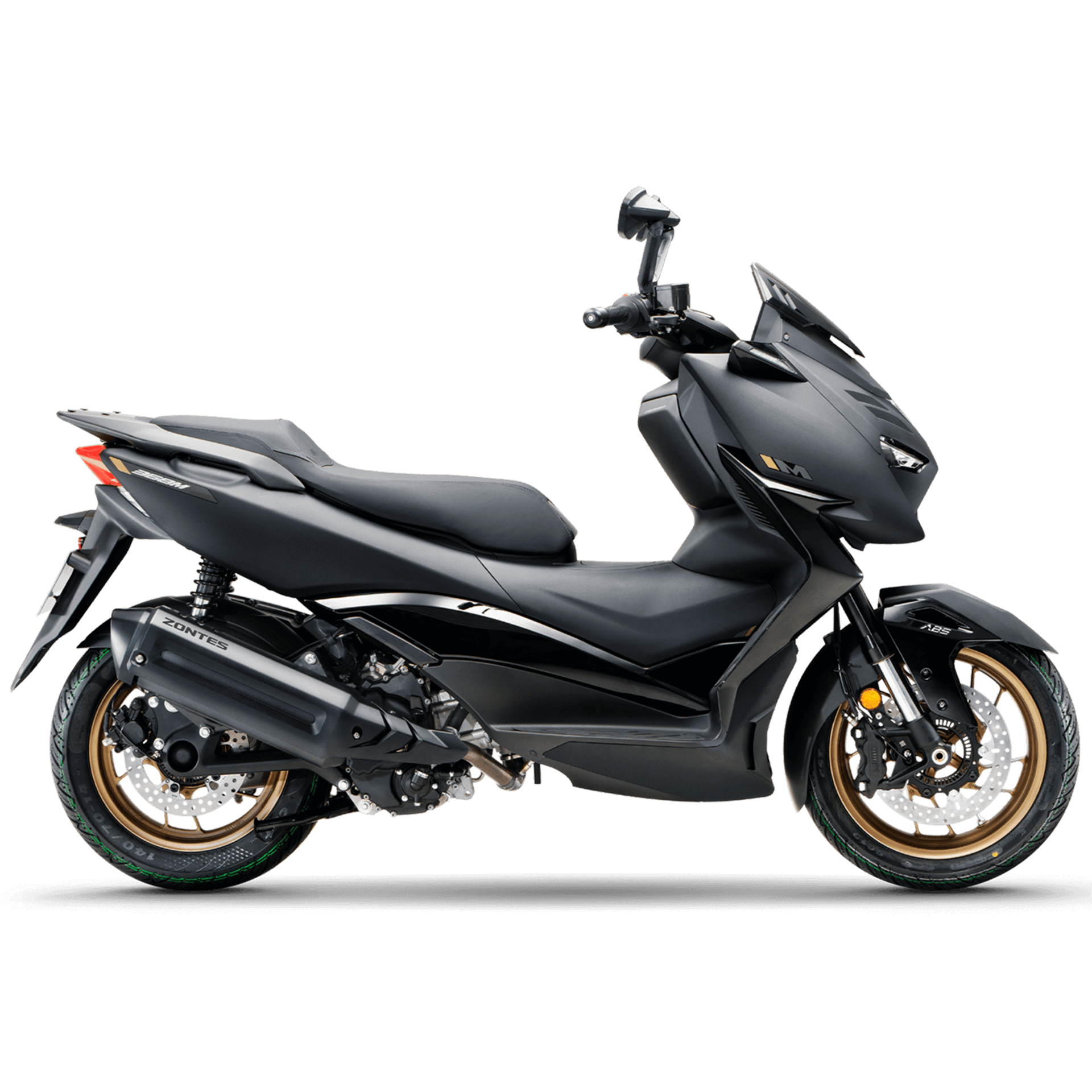 Максискутер Zontes ZT368-M черный
