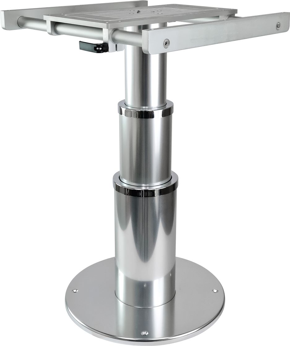 Стойка столешницы электрическая 2 ступени 350 - 700 мм, основание 400 мм