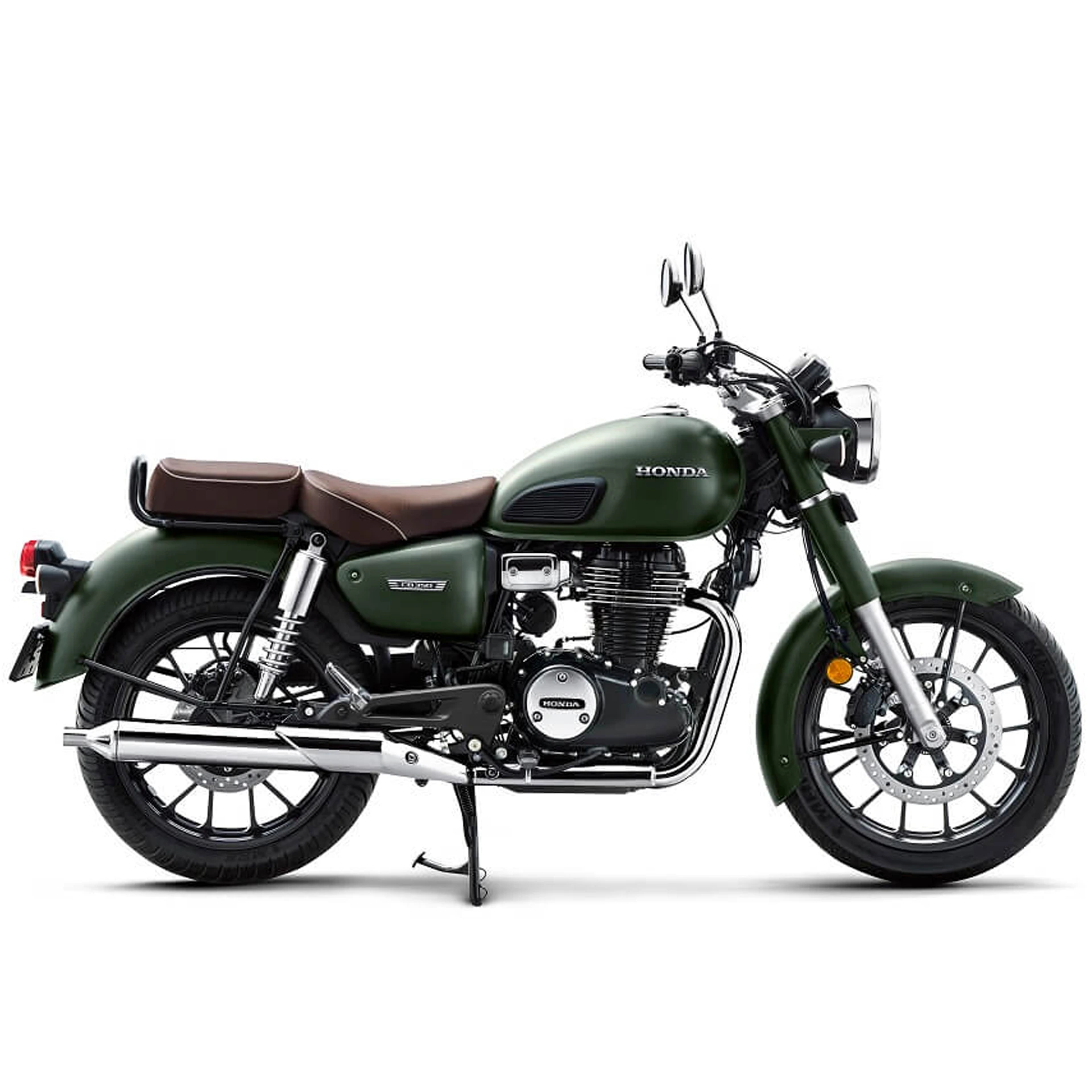 Мотоцикл Honda CB350 DLX PRO зеленый