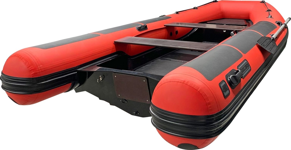 Лодка RIB Forza Marine Навигатор 400R PRO белый/оранжевый