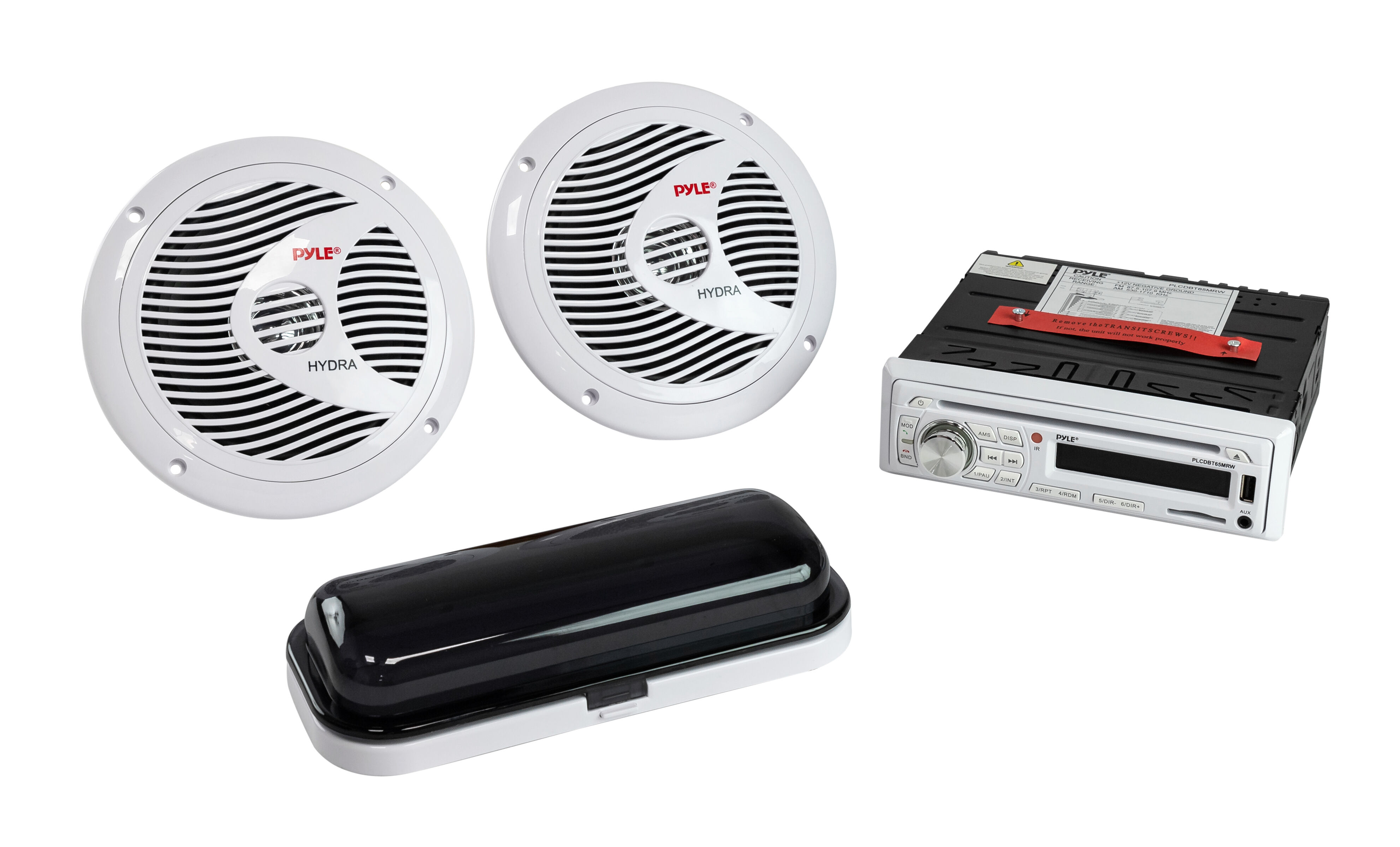 Аудиосистема 1DIN PYLE PLCDBT65MRW, комплект Аудиосистема 1DIN PYLE PLCDBT65MRW, комплект