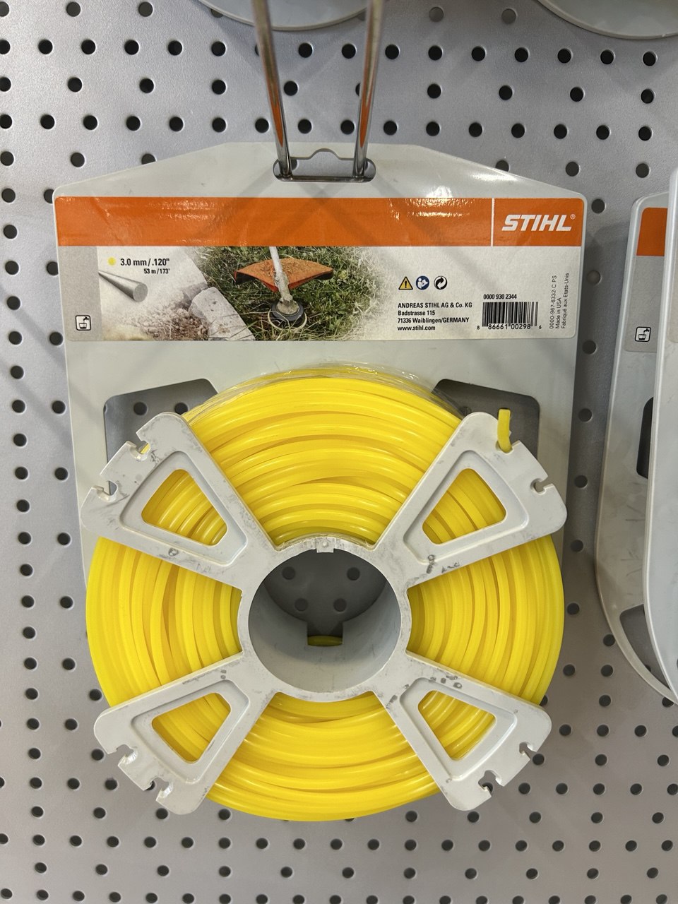 Леска для триммера Stihl круглого сечения 3,0 мм х 53 м