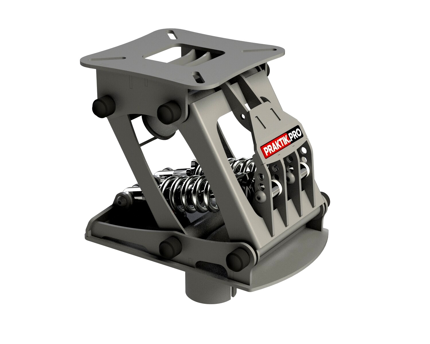 Стойка амортизационная Практик 200х2 Q с двумя амортизаторами (Цинк, саморезы из нержавейки) Стойка амортизационная Практик 200х2 Q с двумя амортизаторами (Цинк, саморезы из нержавейки)