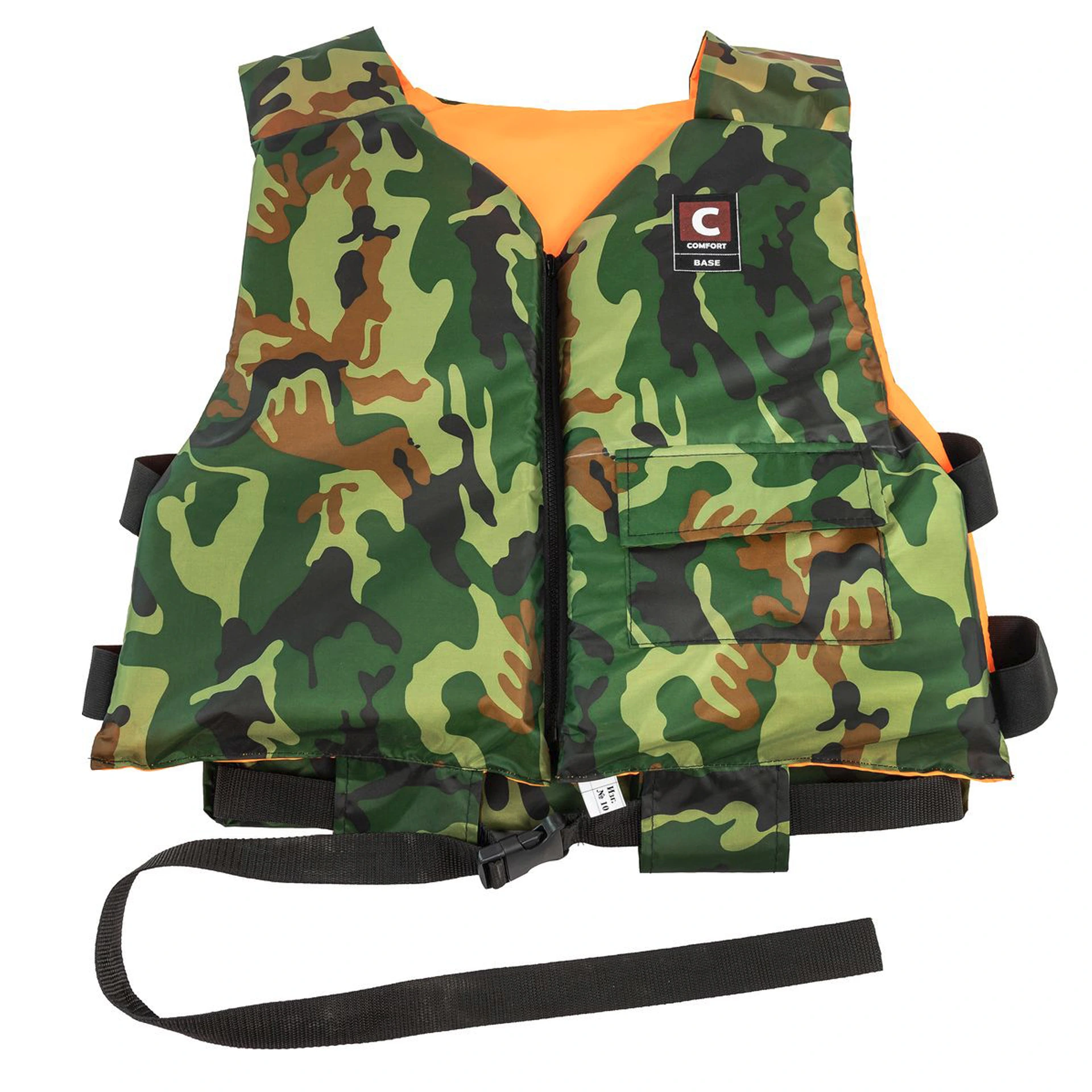 Жилет страховочный универсальный двухсторонний COMFORT BASE 80-120 кг