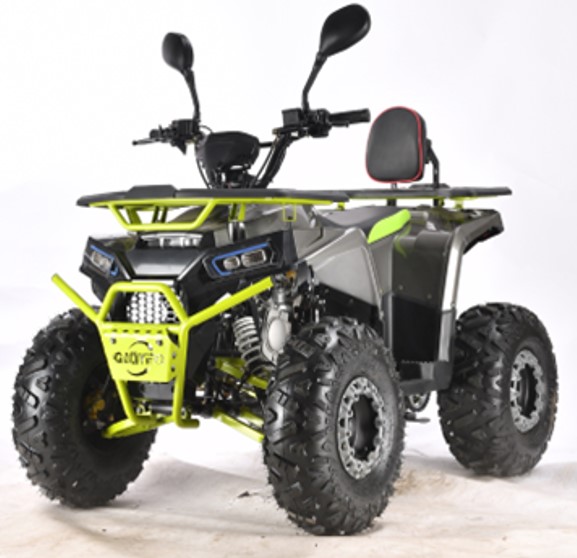 Квадроцикл (комплект для сборки) Apakani BULLY 125 S premium черный/зеленый